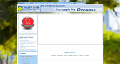 Desktop Screenshot of crowlandcaravansandcamping.co.uk